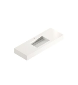 Cosentino Simplicity Umywalka nablatowa 49x30 cm biały Simplicity4930