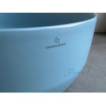 Galatea Design Bulat Umywalka stawiana na blat ∅39 cm z korkiem klik-klak Sky Blue matt/Jasny niebieski mat GD112DTML W MAGAZYNIE!!