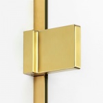 New Trendy Avexa Gold Drzwi wnękowe prawe 100x200 cm Złoty szczotkowany EXK-1719