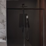 Omnires Fresh Zestaw prysznicowy podtynkowy z deszczownicą 250x250 mm i słuchawką prysznicową Chrom SYSFR10CR