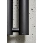 P.M.H Rosendal massive Grzejnik wodno-elektryczny 29,2x150 czarny R70/3B