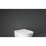 Rak Ceramika Moon Deska WC wolnoopadająca slim biały połysk MOSC00001