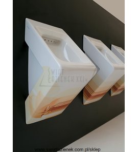 Artceram La Fontana Pisuar z Dekorem  S15GDF