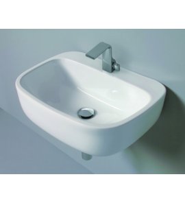 Flaminia Mono Umywalka Ścienna Biała 54cm MN54L