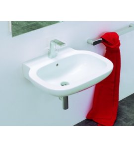 Flaminia Sprint Umywalka Ścienna 64cm Biała 64x52x18cm SR64L