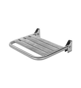 Bruma Siedzisko ścienne pod prysznic dla niepełnosprawnych Inox mat 1520015IS