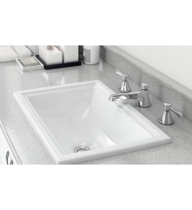 Victoria+Albert Pembroke 52 Umywalka Wpuszczana w Blat 51x35 cm Biała DU-PEM-52-IO