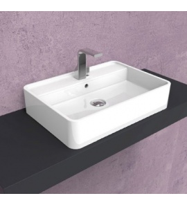 Flaminia Miniwash Umywalka stawiana na blat 60x42 cm Biały MW60PR1TH