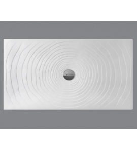 Flaminia Water Drop Brodzik ceramiczny 80x140 cm Biały DR140