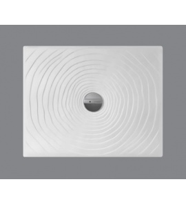 Flaminia Water Drop Brodzik ceramiczny 90x72 cm Biały DR90