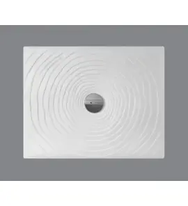 Flaminia Water Drop Brodzik ceramiczny 90x72 cm Biały DR90