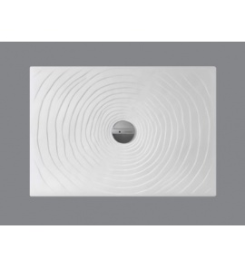 Flaminia Water Drop Brodzik ceramiczny 70x100 cm Biały DR100