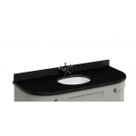 Burlington Minerva Blat z umywalką podblatową 1420 mm Granit BB13