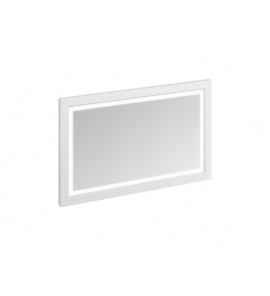 Burlington Lustro łazienkowe z podświetleniem LED 1200x750 mm Białe M12MW