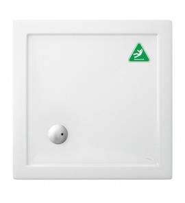 Britton Zamori Brodzik kwadratowy 80x80 Biały Z1160A