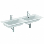 Ideal Standard Connect Air Umywalka podwójna 124 cm z powierzchniami bocznymi E027301
