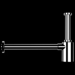 Gessi Syfon umywalkowy chrom 28732.031