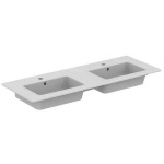 Ideal Standard Connect Umywalka podwójna z powierzchniami bocznymi 122 cm E053401