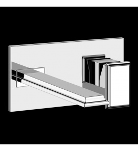 Gessi Eleganza Bateria umywalkowa podtynkowa element zewnętrzny chrom 46088.031