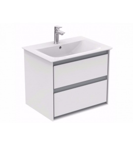 Ideal Standard Connect Air Szafka pod umywalkę 60 cm z 2 szuflady biały lakier E0818UK