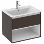 Ideal Standard Connect Air Szafka 60 cm pod umywalkę ciemnobrązowe matowy E0826VY