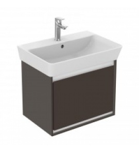 Ideal Standard Connect Air Szafka 48 cm pod umywalkę Cube, ciemnobrązowy mat E0844VY