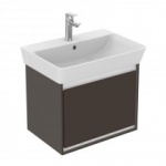 Ideal Standard Connect Air Szafka 48 cm pod umywalkę Cube, ciemnobrązowy mat E0844VY