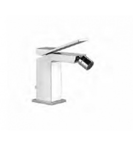 Gessi Rettangolo K Bateria bidetowa jednootworowa z korkiem chrom 53007.031