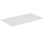 Ideal Standard Connect Air Blat 80 cm do umywalek nablatowych, biały lakier E0849B2