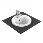      Ideal Standard Connect Umywalka wpuszczana w blat 38 cm, z otworem na baterię, biała E504101 WYPRZEDAŻ EKSPOZYCJI!!