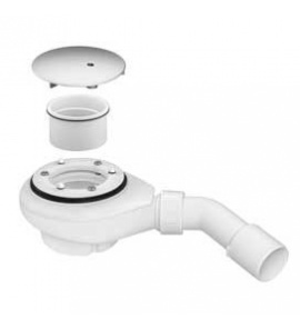 Ideal Standard Strada Syfon TEMPOPLEX do brodzika - pokrywa chromowana, Ø90 mm K7817AA