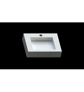 Cristalstone Linea Ideal Umywalka 60x45x12 biała U600-MCOLC