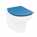 Ideal Standard Contour 21 Deska sedesowa typu THIN, z cienkiego Termoplastu (polipropylen), niebieski S453636