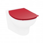 Ideal Standard Contour 21 Deska sedesowa typu THIN, z cienkiego Termoplastu (polipropylen), czerwony S4536GQ