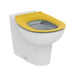 Ideal Standard Contour 21 Deska sedesowa bez pokrywy, typu THIN, z cienkiego Termoplastu (polipropylen), żółty S454579