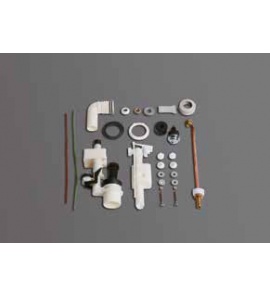 Simas Mechanizm spłukujący do zbiornika WC chrom D25