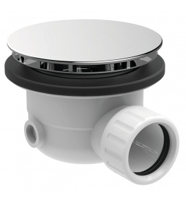 Ideal Standard Syfon do brodzika - płaska pokrywa chromowana T8520AA