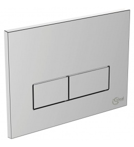 Ideal Standard Przycisk spłukujący, krawędzie prostokątne, Chrom mat W3708AD