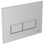 Ideal Standard Przycisk spłukujący, krawędzie prostokątne, Chrom mat W3708AD