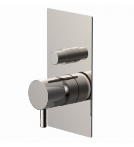 Ritmonio Diametro35 Bateria wannowo-prysznicowa podtynkowa stal nierdzewna E0BA0154INOX