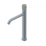 Ritmonio Diametro35 Concrete Bateria umywalkowa 1-otworowa stal nierdzewna E0BA0129CINOX