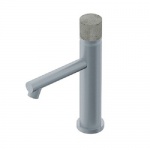 Ritmonio Diametro35 Concrete Bateria umywalkowa 1-otworowa stal nierdzewna E0BA0123DINOX