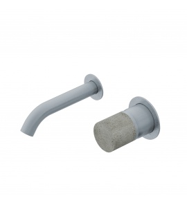 Ritmonio Diametro35 Concrete Bateria umywalkowa podtynkowa stal nierdzewna E0BA0116SPC