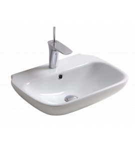 Olympia Ceramica Clear Umywalka 55x40 biały połysk CLE4355101