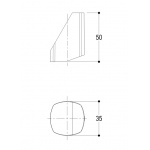 Ritmonio Haptic Pokrętło do baterii łazienkowych szary PR43MA002CEM