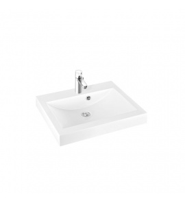 Marmorin Moira Bis 60 Umywalka meblowa/wpuszczana w blat 60x50x14,2 cm Biały P_U_059_01_0600 