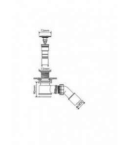   Marmorin Syfon z korkiem Click-Clack chrom SBK W MAGAZYNIE!!