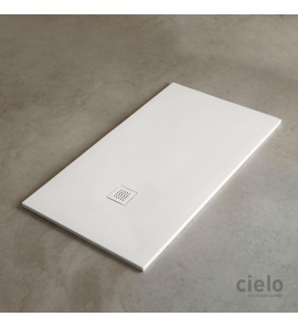 Cielo Infinito Brodzik kwadratowy 100x100cm Biały PD3100100