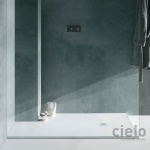 Cielo Venticinque Brodzik prostokątny 90x160cm Biały PDR16090