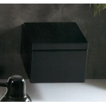 Simas Frozen Deska sedesowa wolnoopadająca czarna FZ004NERO/FZ 004 NERO